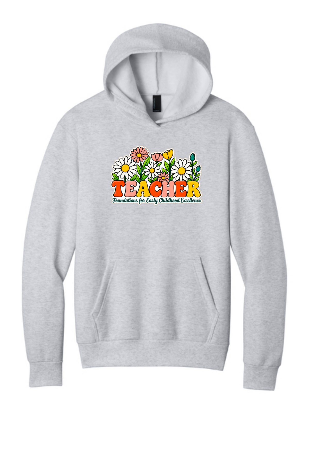 Teacher Port & Co® Easy Fleece Pullover Hooded Sweatshirt