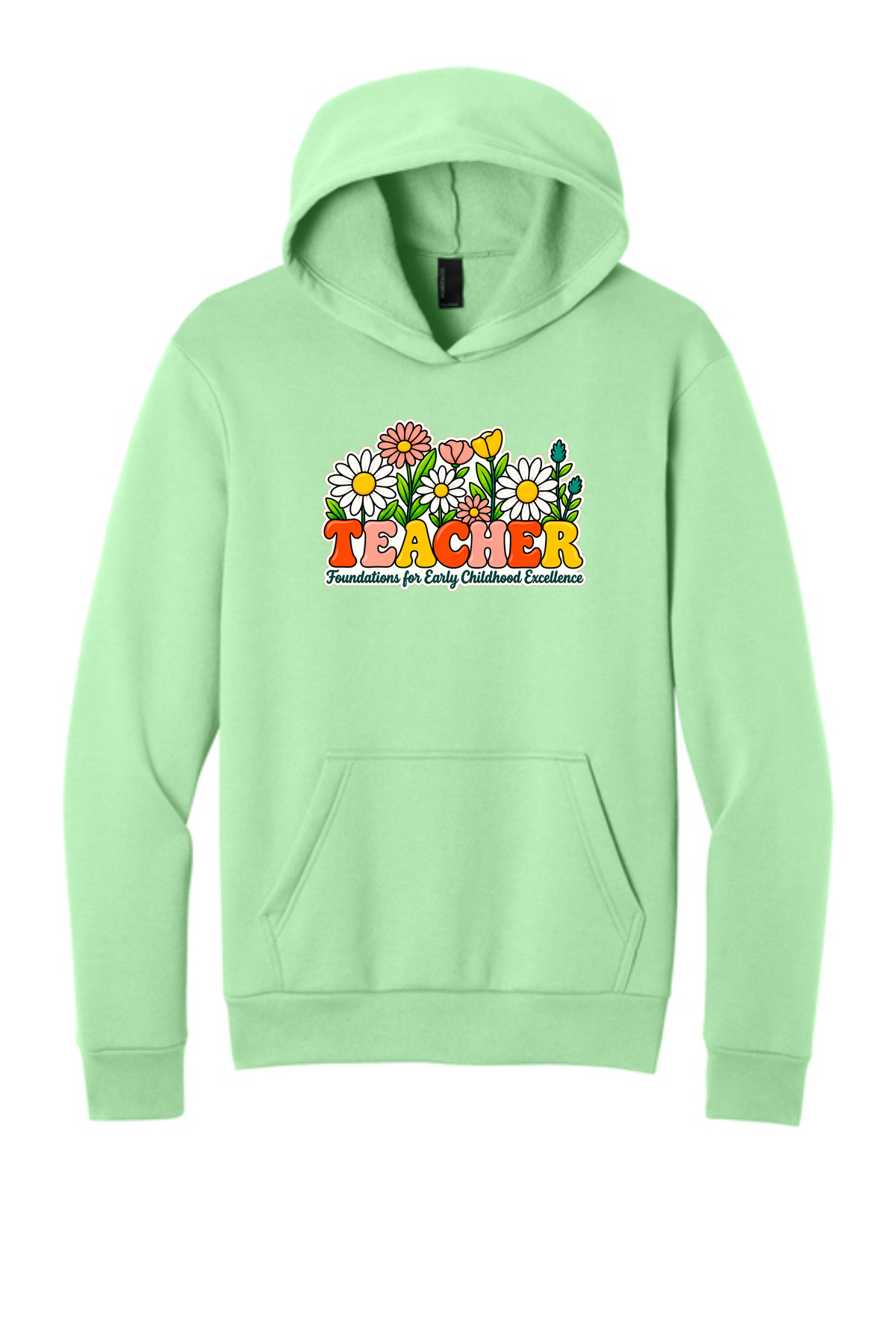 Teacher Port & Co® Easy Fleece Pullover Hooded Sweatshirt